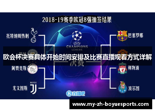 欧会杯决赛具体开始时间安排及比赛直播观看方式详解